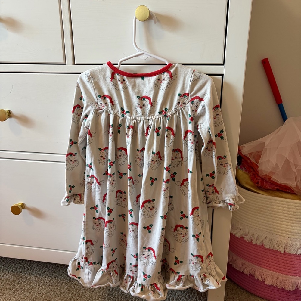 Classic Whimsy Santa Head Night Dress Size 4T - Picture 2 of 4